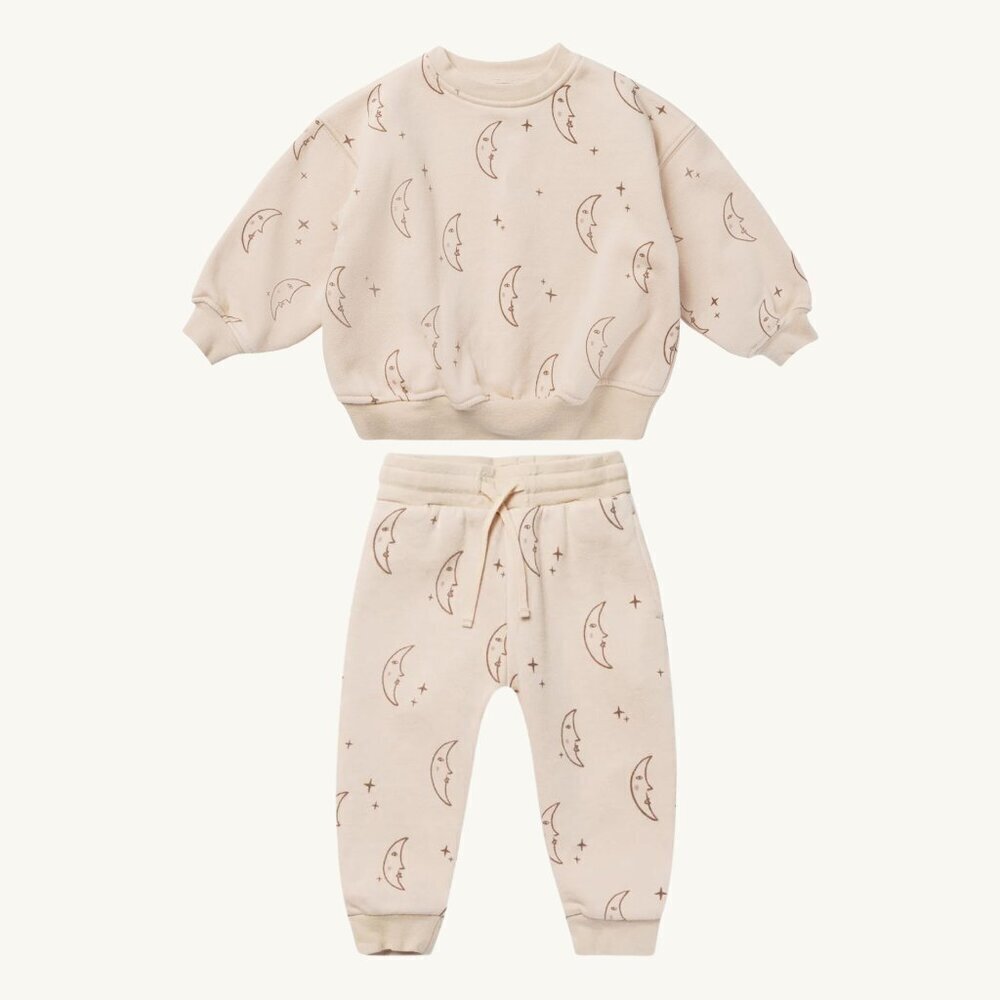NWT - Rylee + Cru Moons set, 100% organic​​​​​